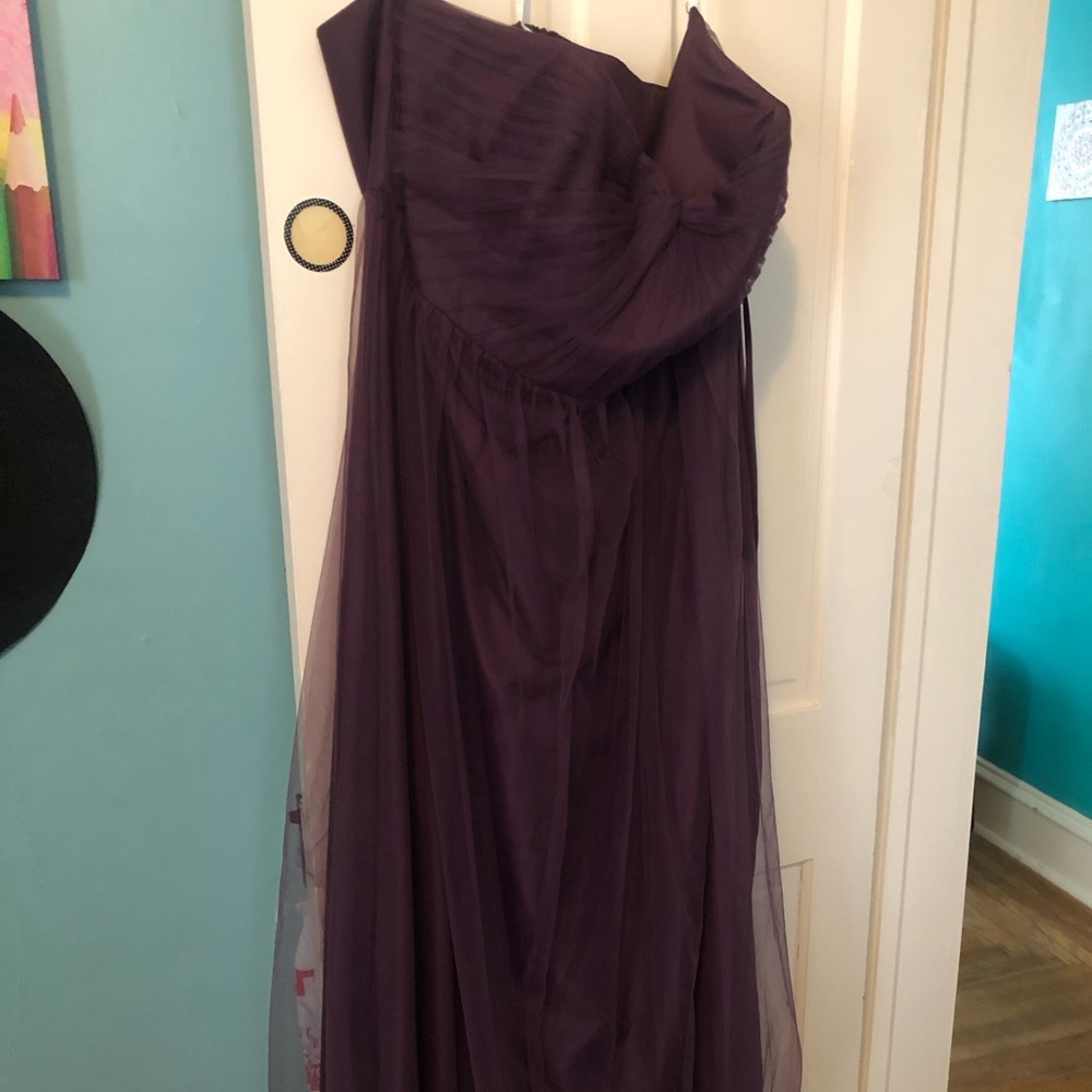 Beautiful purple gown